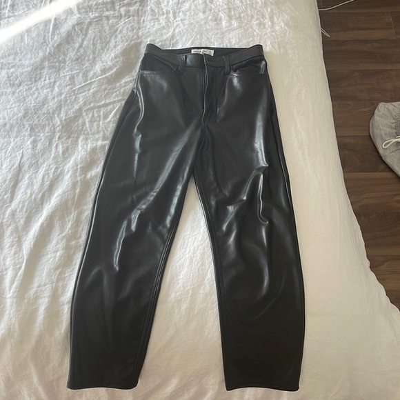 Pants - Abercrombie Leather Pants